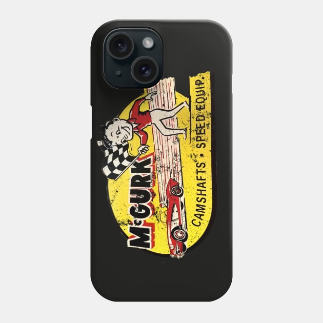 McGurk Camshafts Phone Case by retrorockit