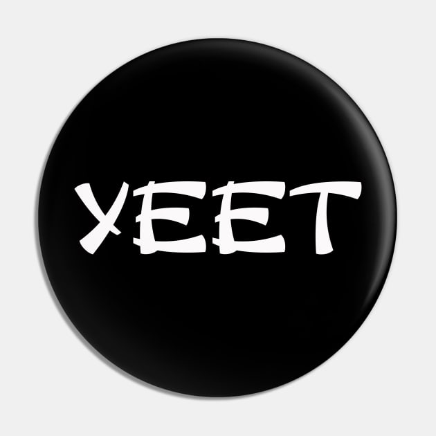 Yeet Asian Style Pin by Blister