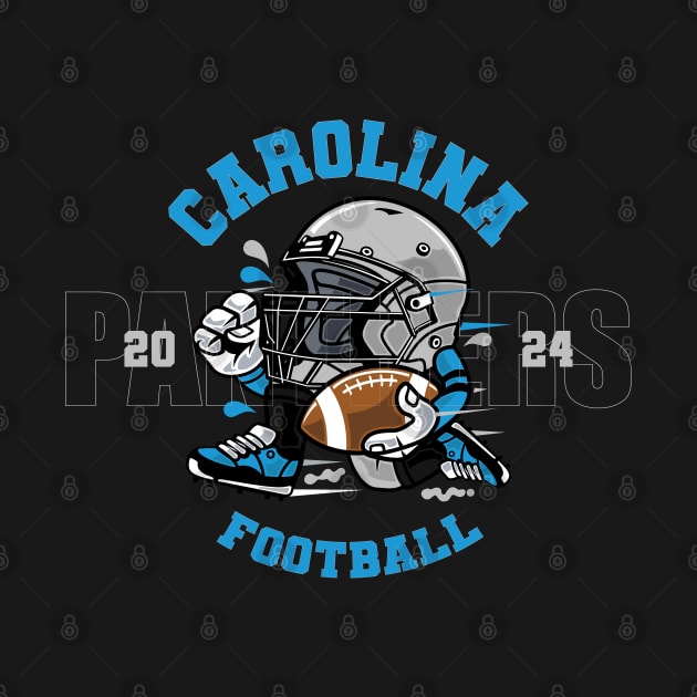 Carolina Football by Nagorniak