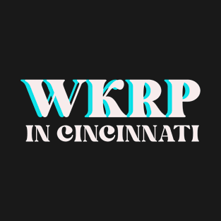 WKRP In Cincinnati Vintage-Style Faded Tribute Logo T-Shirt