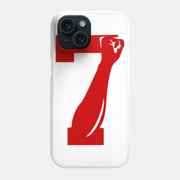 Number 7 Limitied Edition Phone Case by kiratata