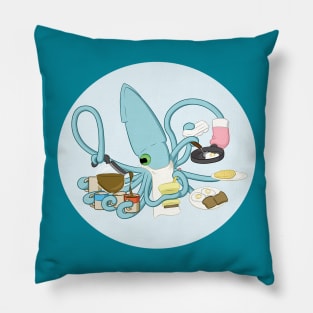 Diner Squid Pillow