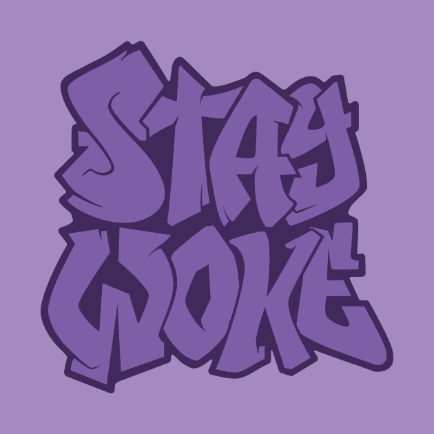 Stay Woke - Purple by Relzak