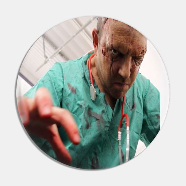 Zombie surgeon Pin by Fussell Films