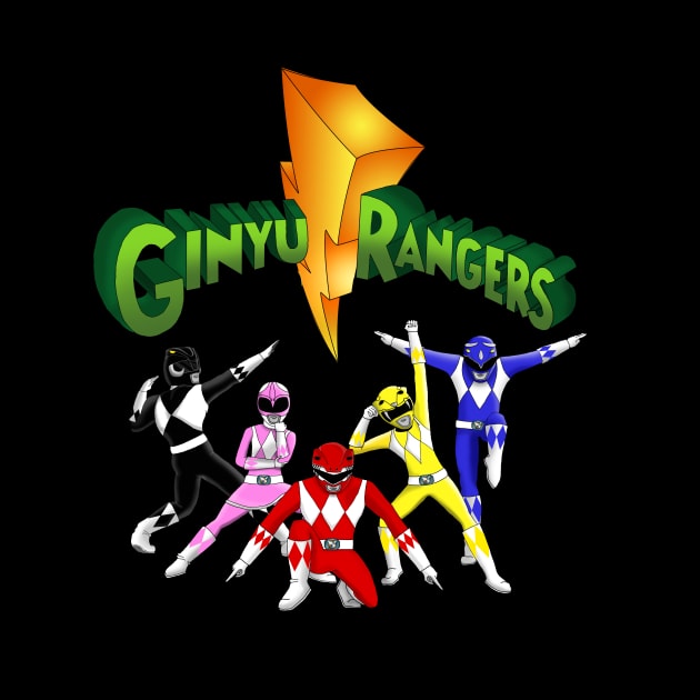 Mighty Morphin' Ginyu Rangers! by leftyjones