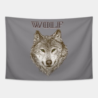 Wolf Animal Style Tapestry