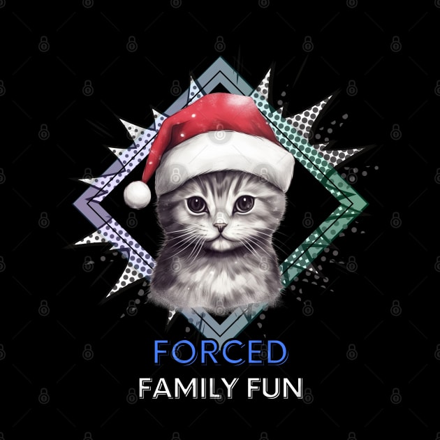 Sarcastic Quote - Christmas Cat - Funny Quote by MaystarUniverse