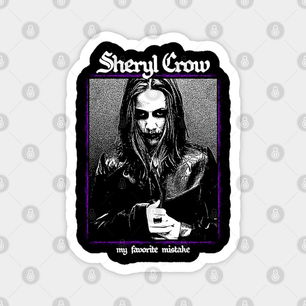 Sheryl Crow Metal Style Magnet by theloudandnoisy