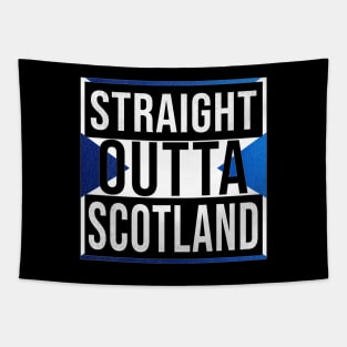 Straight Outta Scotland - Gift for Scotland With Roots From Scottish Tapestry