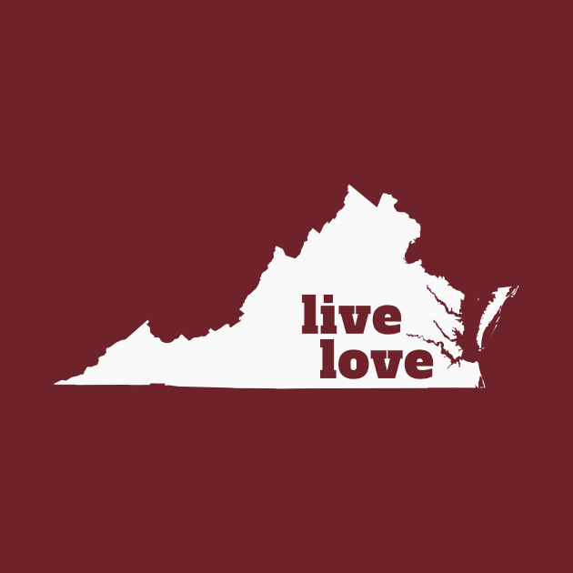 Virginia - Live Love Virginia by Yesteeyear