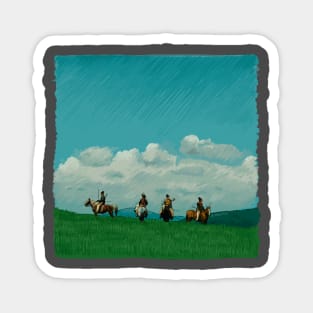 Akira Kurosawa - Ran Illustration Magnet