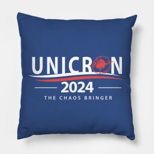 Unicron For President 2024 - The Caos Bringer 1 Pillow