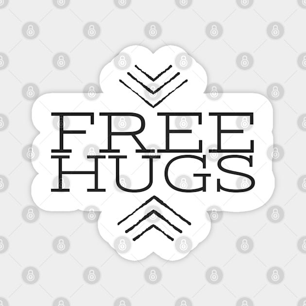 Free hugs Magnet by Bakr