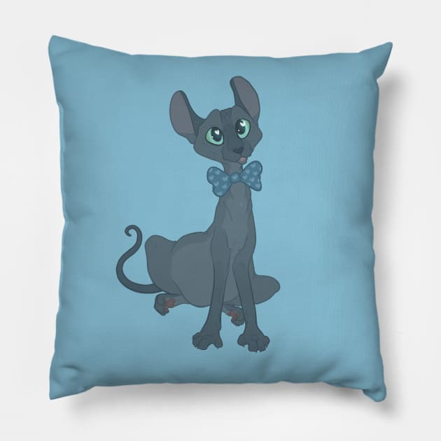 Bow Tie Pillow by TaksArt