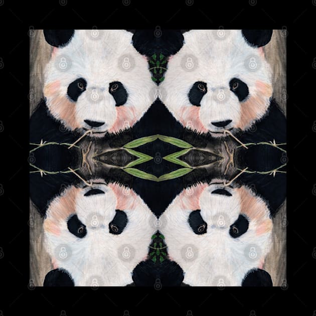 Panda Bear by teenamarie23art