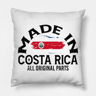 Born in Costa Rica Pillow