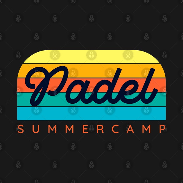 Cool Padel Summer Camp Gift For Kids Men Women by BonnaVida