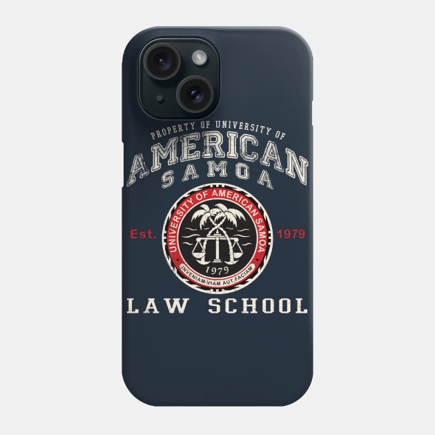 Property of University of American Samoa Law School Phone Case by Alema Art