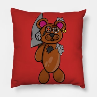 Evil teddy Pillow