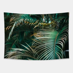 Botanical Green Foliage Tapestry