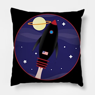 Saturn Expedition Pillow