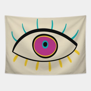 Eye For Evil Protection Tapestry