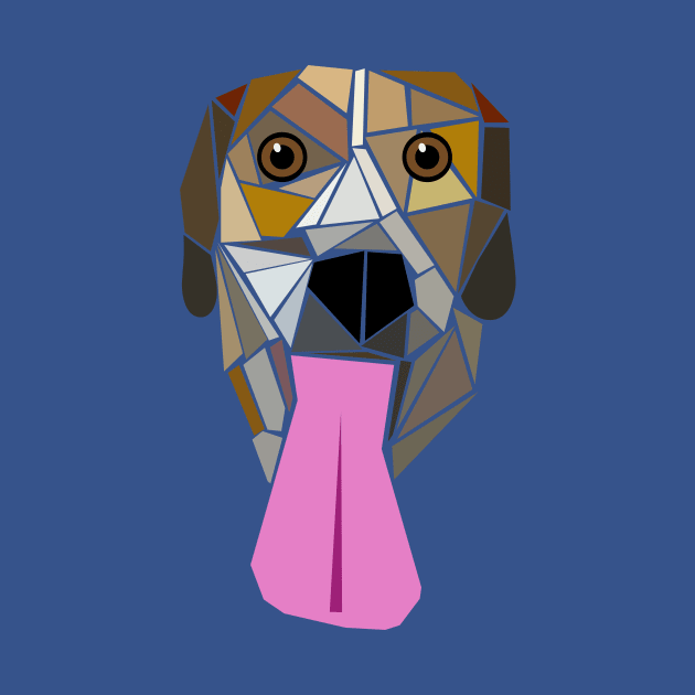 Beagle Mosaic by acurwin