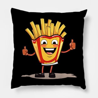 kawaii french fries T-Shirt cute potatofood Pillow