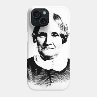 Lydia Maria Child Portrait Phone Case