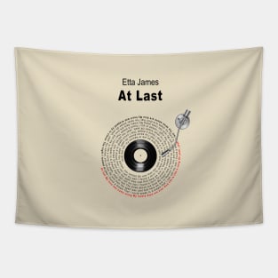 AT LAST LYRICS ILLUSTRATIONS Tapestry