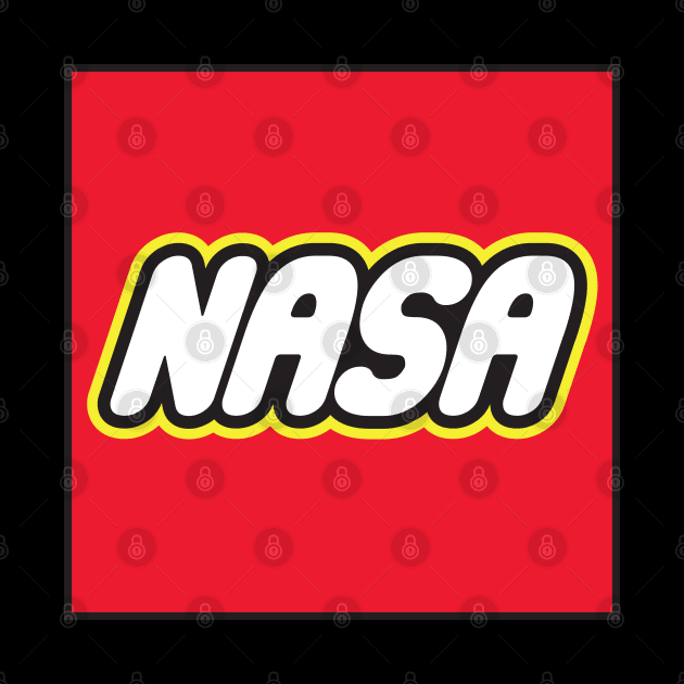 NASA LEGO by © Buck Tee Originals by Buck Tee