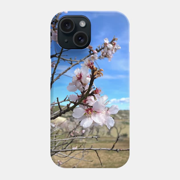 Almond blossom Phone Case by MasoMelo