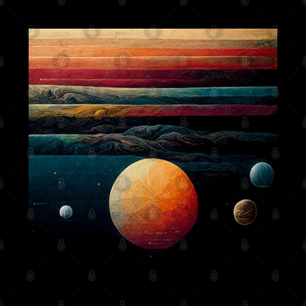 Surfaces of a solar system by yayor