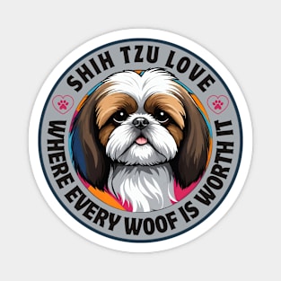 Shih Tzu Love Magnet