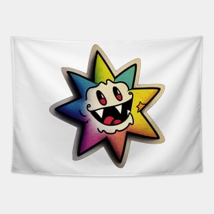 Cartoon colourful star Tapestry