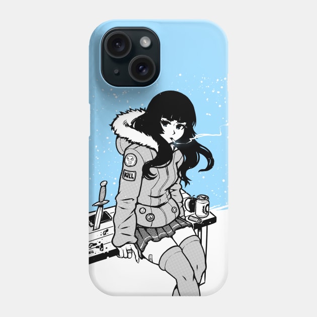 smoke break Phone Case by akairiot