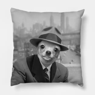 Gentleman Sloth in New York Pillow