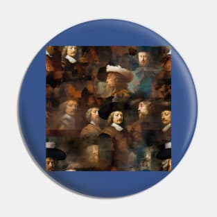 Rembrandt Paintings Mashup Pin