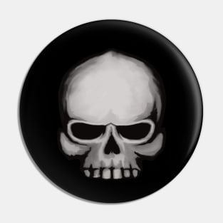 Angry Skull Pin