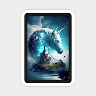 Fantasy Unicorn Magnet