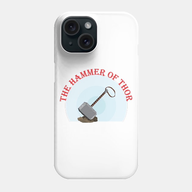 The hammer of Thor Phone Case by GilbertoMS