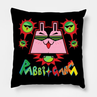 Rabbitzaa #027 Rabbit Gangster Pillow