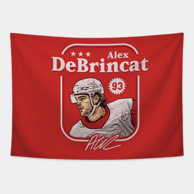 Alex DeBrincat Detroit Cover Tapestry by ClarityMacaws