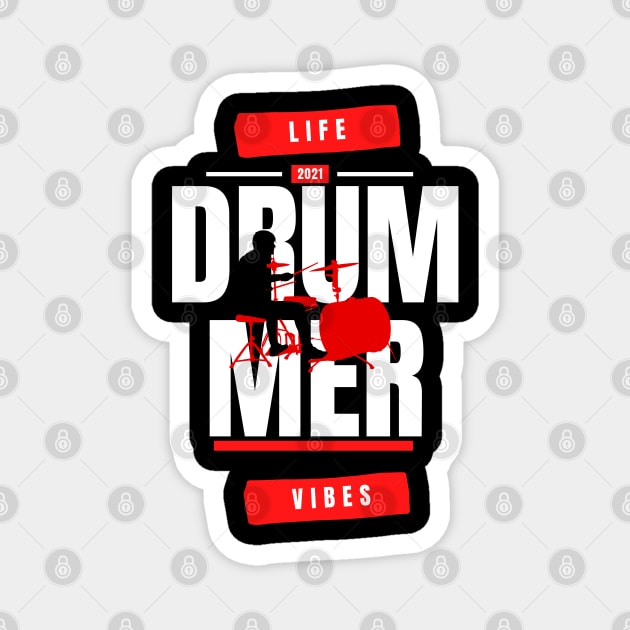 drummer Magnet by district28