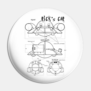 Rick's car Pin