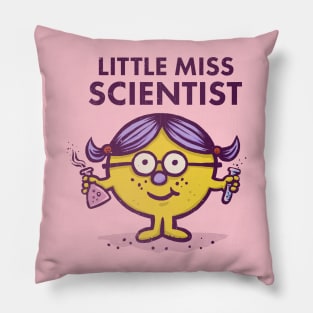 Little Miss Scientist Pillow