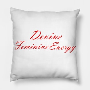 divine feminine energy Pillow