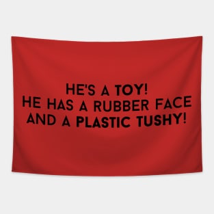 Plastic tushy! Tapestry