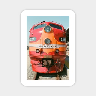 Milwaukee Railway Engine 35mm Print Magnet