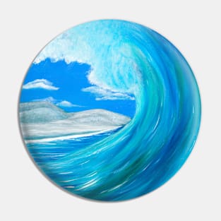 Ride The Wave Pin